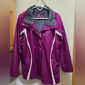 ZeroXposur Purple and Gray Jacket